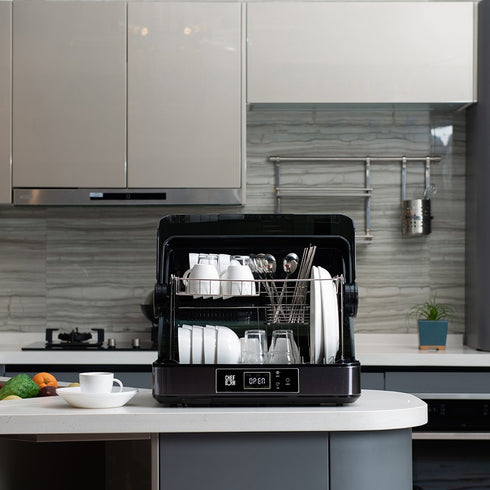 CHEFBORN韓國天廚 65L紫外線殺菌奶瓶烘碗機 Clearshae65 贈奶瓶架4入